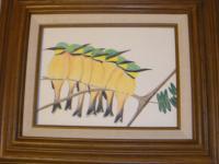 Colored Pencil - Little Bee Eaters - Colored Pencil
